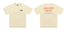 Gallery Dept. Cream Coral Hollywood Tee