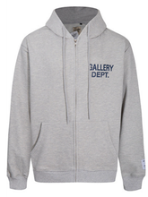 Gallery Dept. Navy Mark Fleece Zip Hoodie