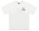 Gallery Dept. White Charcoal Logo Tee