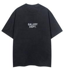 Gallery Dept. Washed Black Back Logo Tee