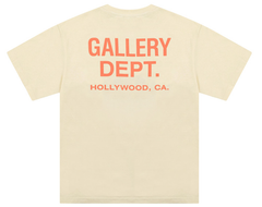 Gallery Dept. Cream Coral Hollywood Tee