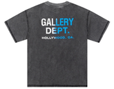 Gallery Dept. Charcoal Blue Logo Tee