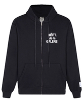 Gallery Dept. Paris Script Fleece Zip Hoodie
