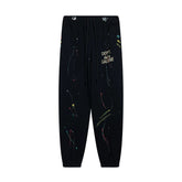 Gallery Dept. Black Multicolor Paint Joggers