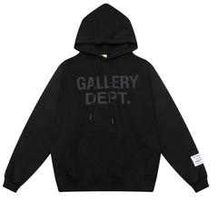 Gallery Dept. Onyx Fleece Logo Hoodie
