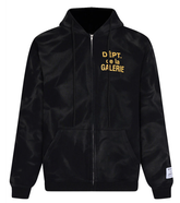 Gallery Dept. Satin Script Zip Hoodie