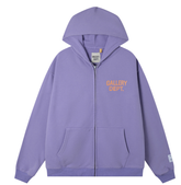 Gallery Dept. Lavender Fleece Zip Hoodie