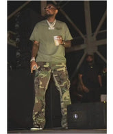 Gallery Dept. Camo Leopard Patchwork Flare Pants