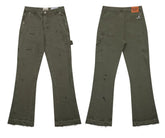 Gallery Dept. Olive Vintage Flare Cargo Pants