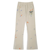 Gallery Dept. Beige Graffiti Flare Pants