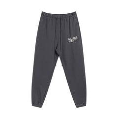 Gallery Dept. Dark Charcoal Logo Track Pants