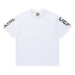 Gallery Dept. White Distressed Sleeve Tee