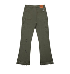 Gallery Dept. Olive Vintage Flare Cargo Pants