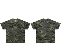 Gallery Dept. Woodland Camo Script Tee