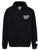 Gallery Dept. White Mark Fleece Zip Hoodie