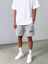 Gallery Dept. Heather Grey Logo Fleece Shorts