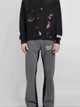Gallery Dept. Charcoal Contrast Flare Pants