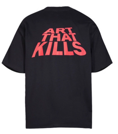 Gallery Dept. Black Coral Slogan Tee