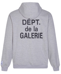 Gallery Dept. Slate Script Fleece Zip Hoodie