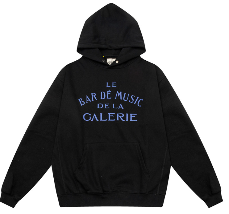 Gallery Dept. Midnight Blue Fleece Graphic Hoodie