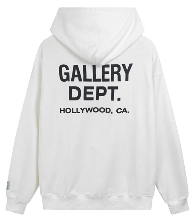 Gallery Dept. Monochrome Fleece Logo Hoodie