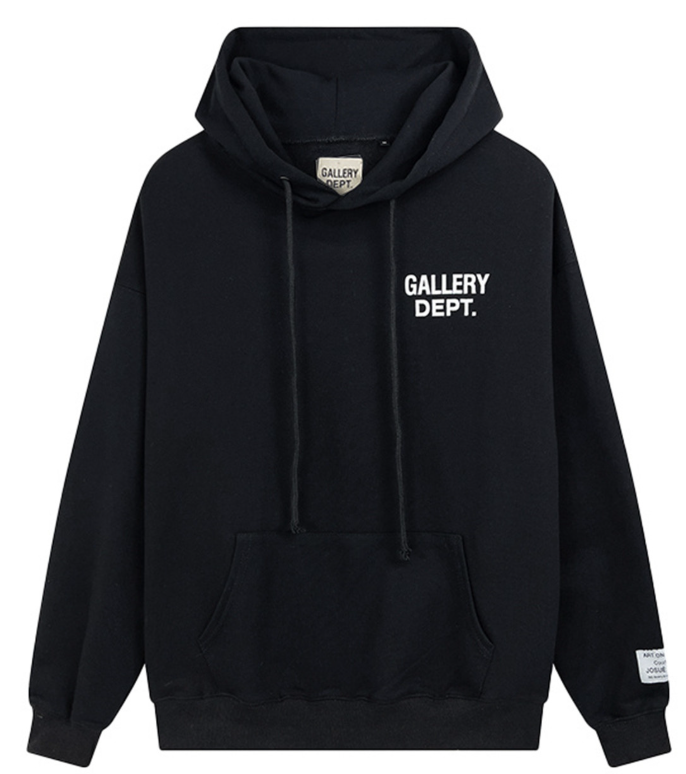 Gallery Dept. White Mark Fleece Hoodie