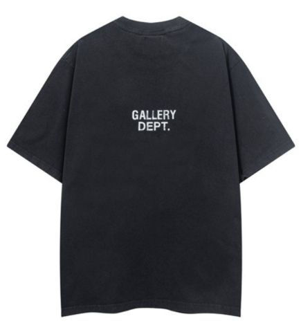Gallery Dept. Washed Black Back Logo Tee