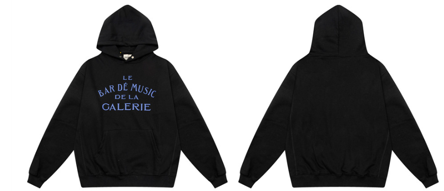 Gallery Dept. Midnight Blue Fleece Graphic Hoodie