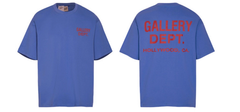 Gallery Dept. Royal Blue Red Logo Tee
