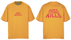 Gallery Dept. Orange Pop Art Slogan Tee