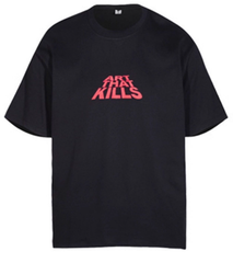 Gallery Dept. Black Coral Slogan Tee