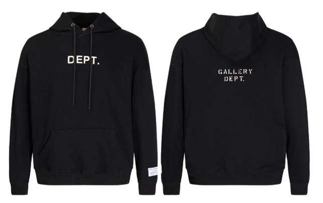 Gallery Dept. Dual Logo Fleece Hoodie