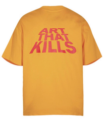 Gallery Dept. Orange Pop Art Slogan Tee