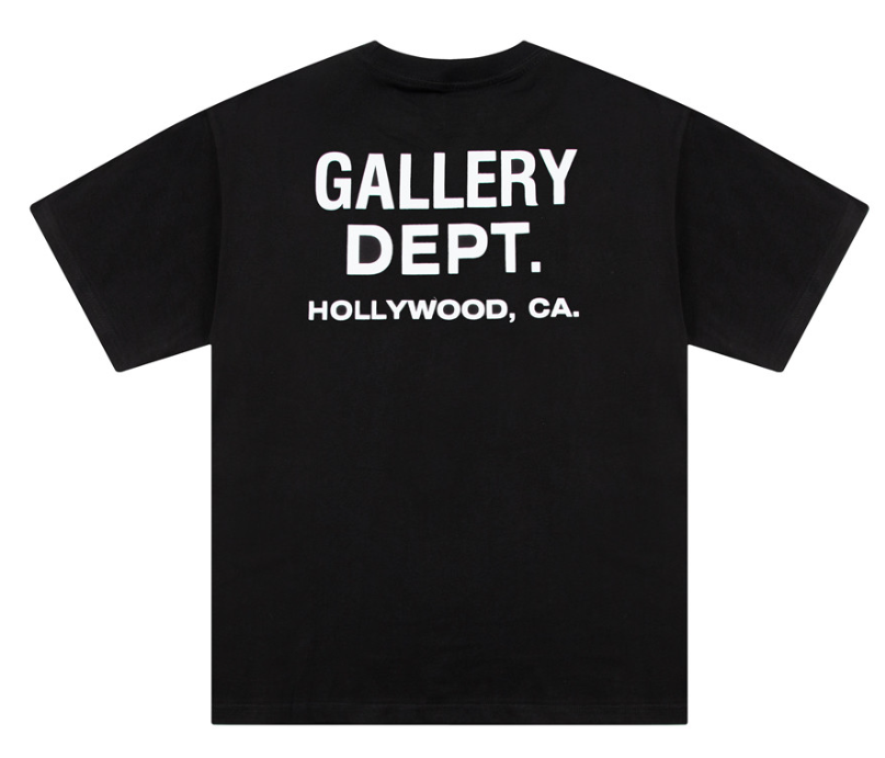 Gallery Dept. Black Recycle Logo Tee