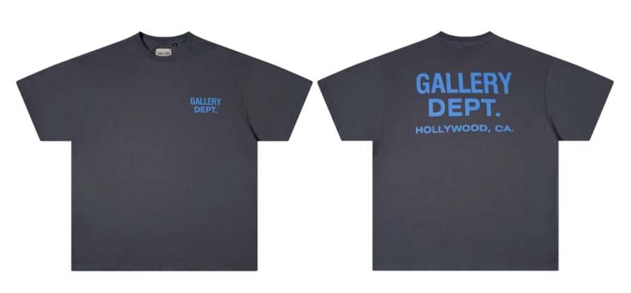 Gallery Dept. Hollywood Blue Logo Tee