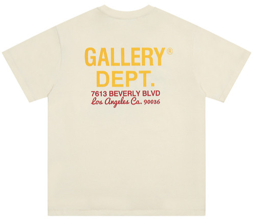 Gallery Dept. Ivory Retro Car Tee