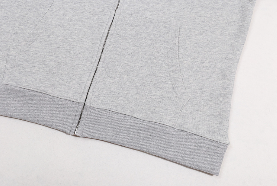 Gallery Dept. Grey Retro Boxing Zip Hoodie