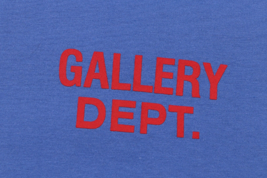 Gallery Dept. Royal Blue Red Logo Tee