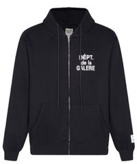 Gallery Dept. Paris Script Fleece Zip Hoodie