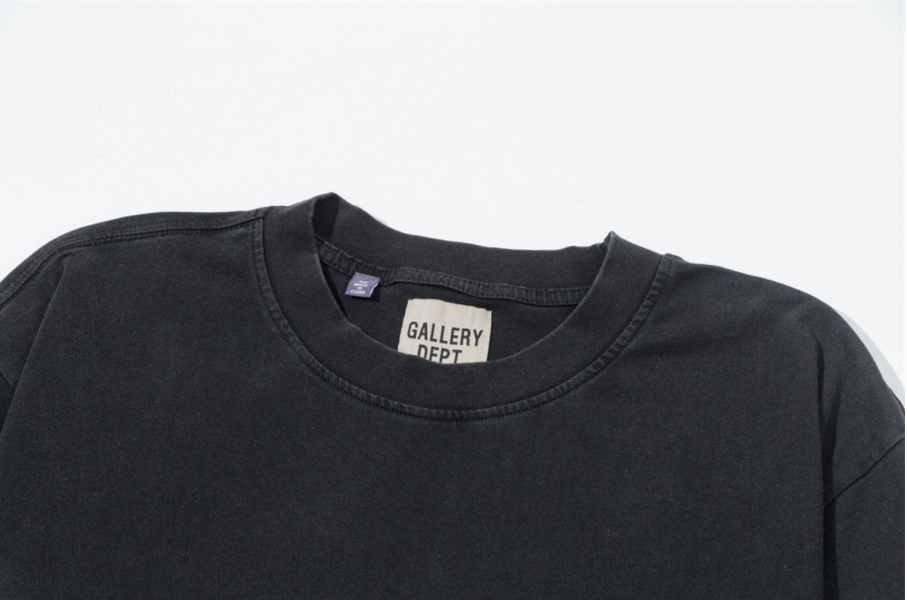 Gallery Dept. Washed Black Back Logo Tee