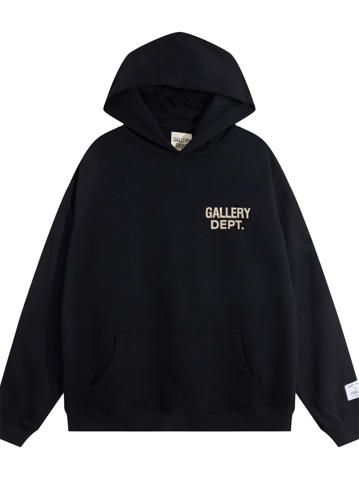 Gallery Dept. Cream Logo Fleece Hoodie