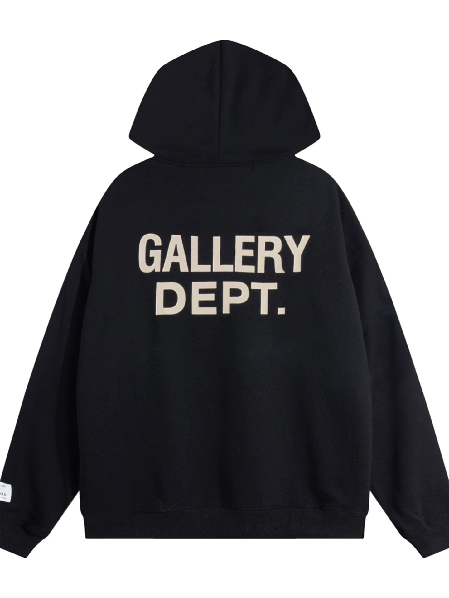Gallery Dept. Cream Logo Fleece Hoodie