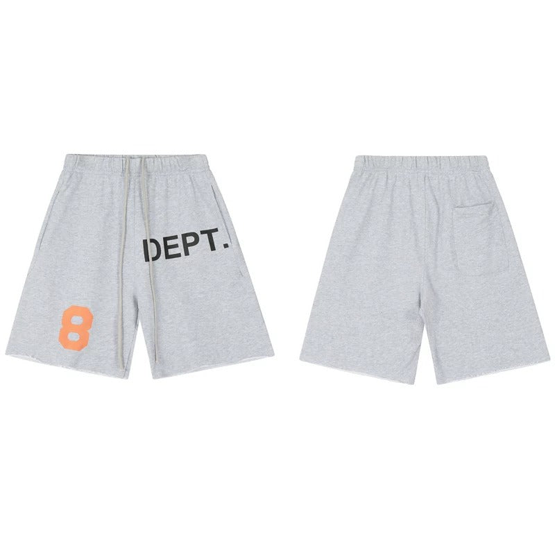 Gallery Dept. Grey DEPT. 8 Graphic Shorts