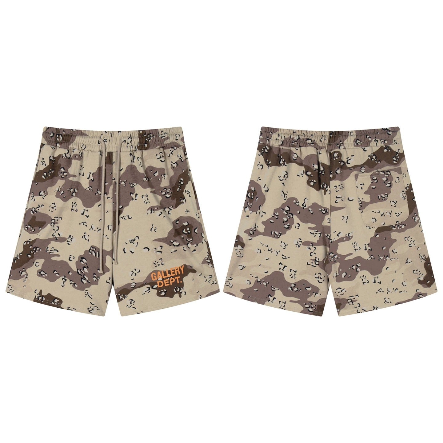 Gallery Dept. Desert Camo Drawstring Shorts