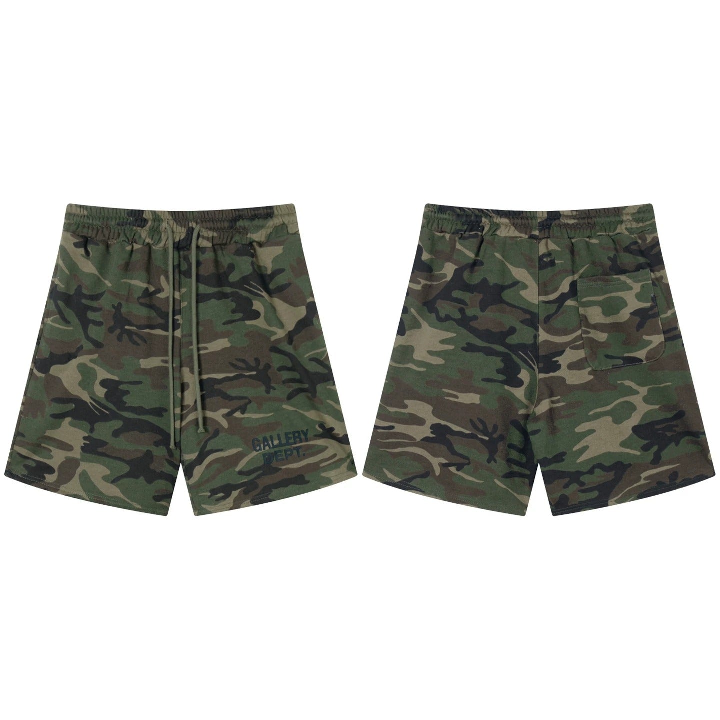 Gallery Dept. Dark Jungle Camo Shorts