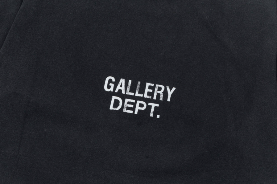 Gallery Dept. Washed Black Back Logo Tee