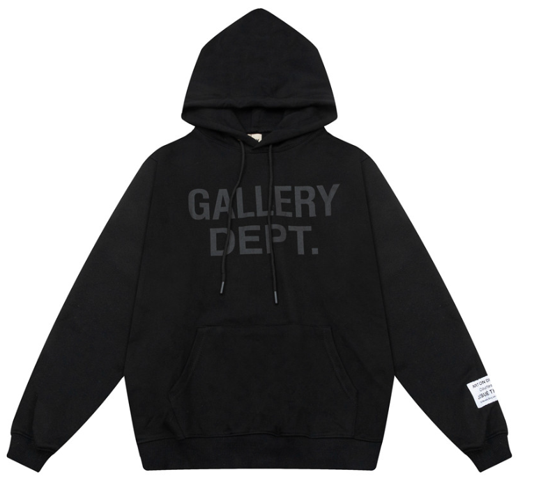 Gallery Dept. Onyx Fleece Logo Hoodie