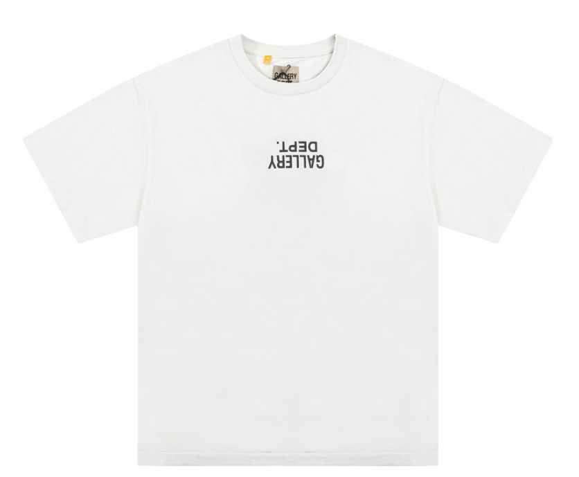 Gallery Dept. White Inverted Logo Tee