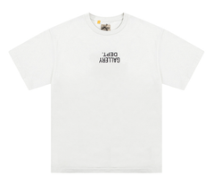 Gallery Dept. White Inverted Logo Tee