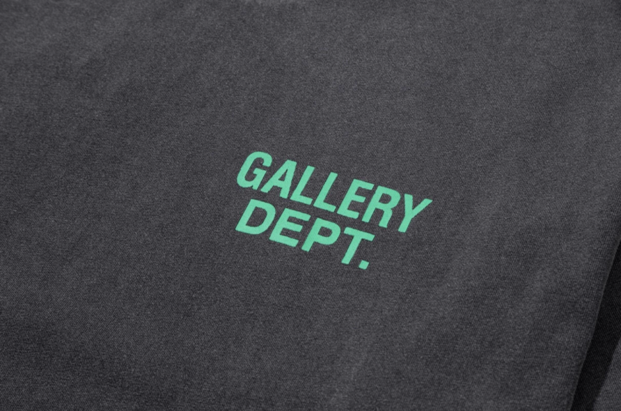 Gallery Dept. Mint Hollywood Acid Wash Tee
